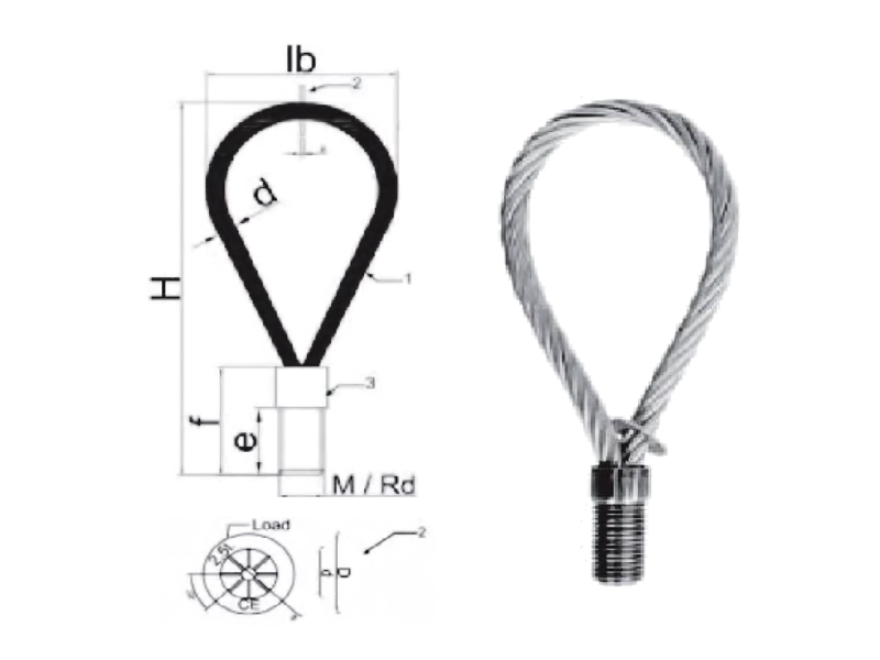 THREAD LIFTING LOOP