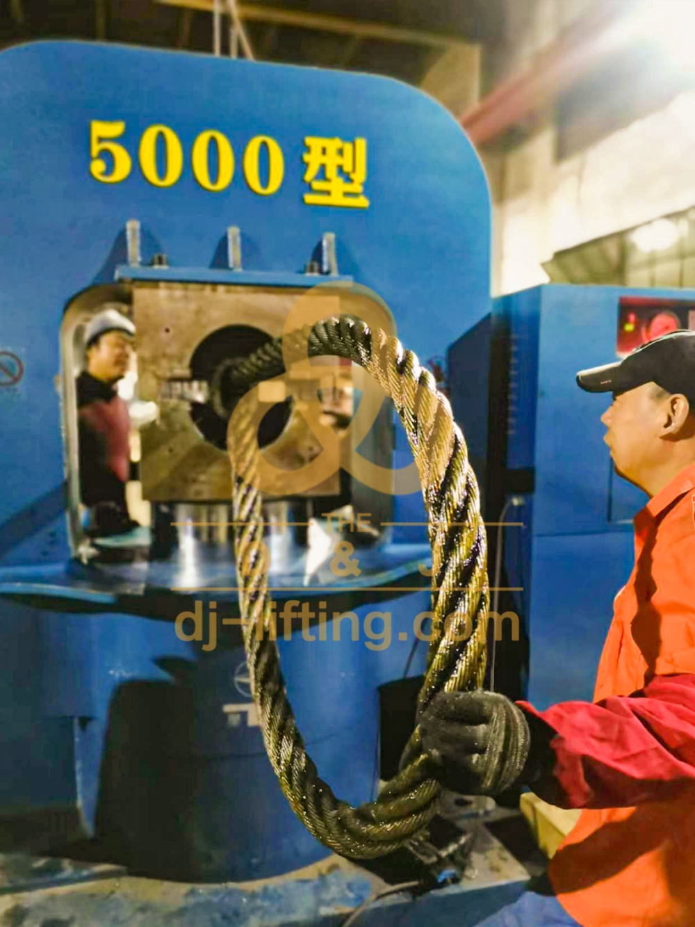 Dongju Rigging Introduces 5000-Ton Press Machine, Enhancing Production Process