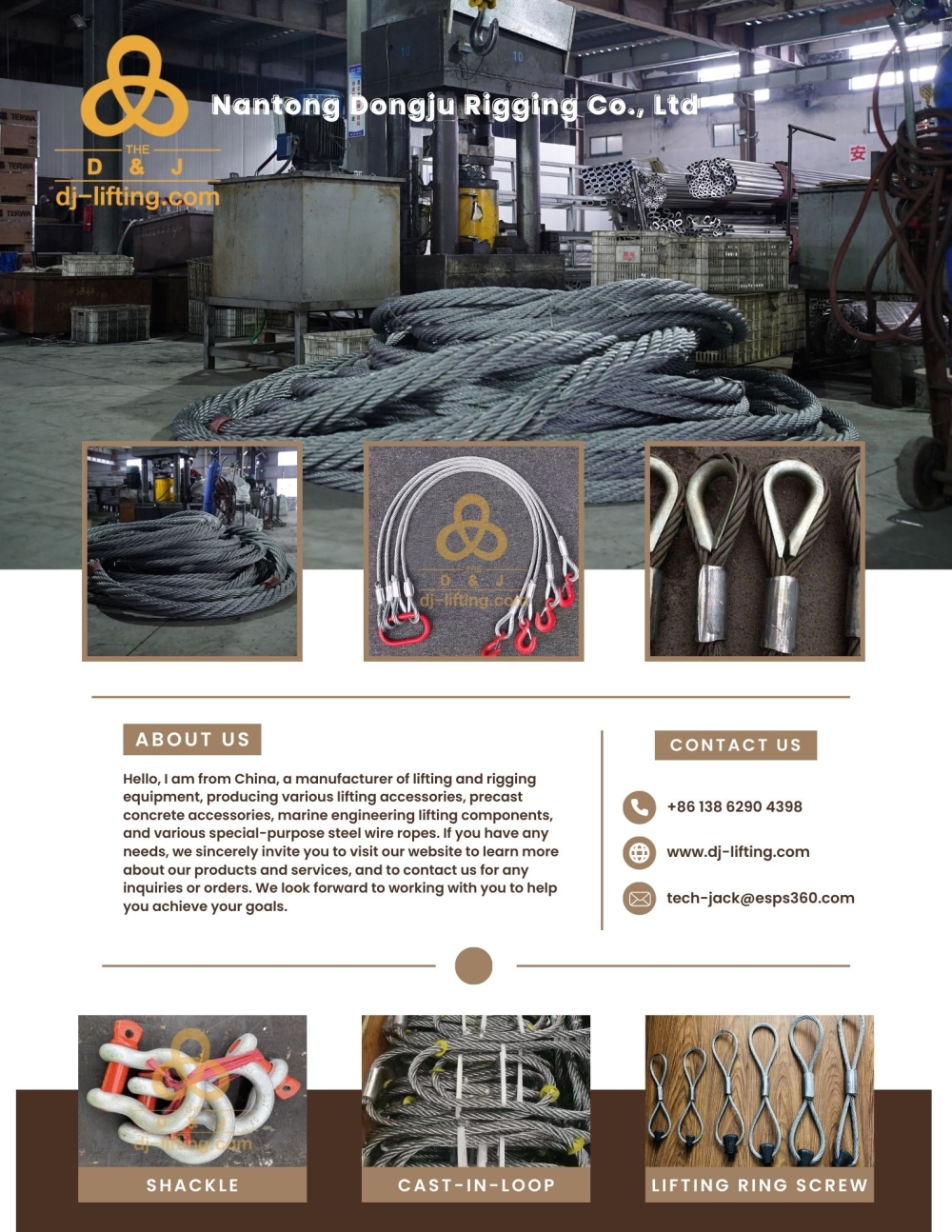 Six Things About Wire Rope Rigging